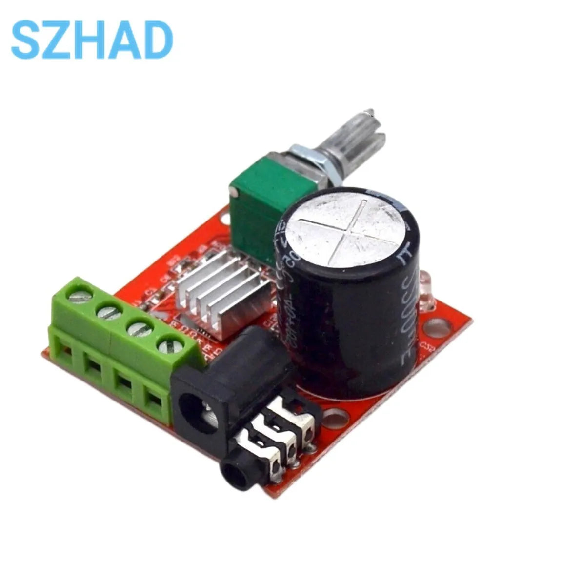 12V Mini Hi-Fi PAM8610 Audio Stereo Amplifier Board 2X10W Dual Channel D Class