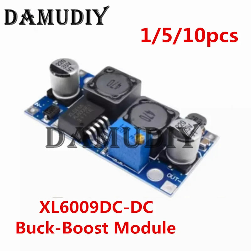 10pcs/5pcs XL6009 Boost Buck DC-DC adjustable step up down Converter XL6009 Module Solar Voltage