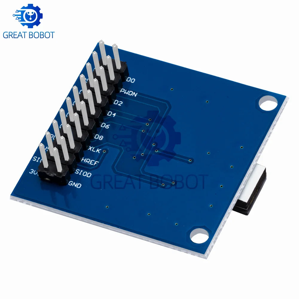 BS 1PCS  OV7670 module with adapter board contains the camera Integrated Circuits Board