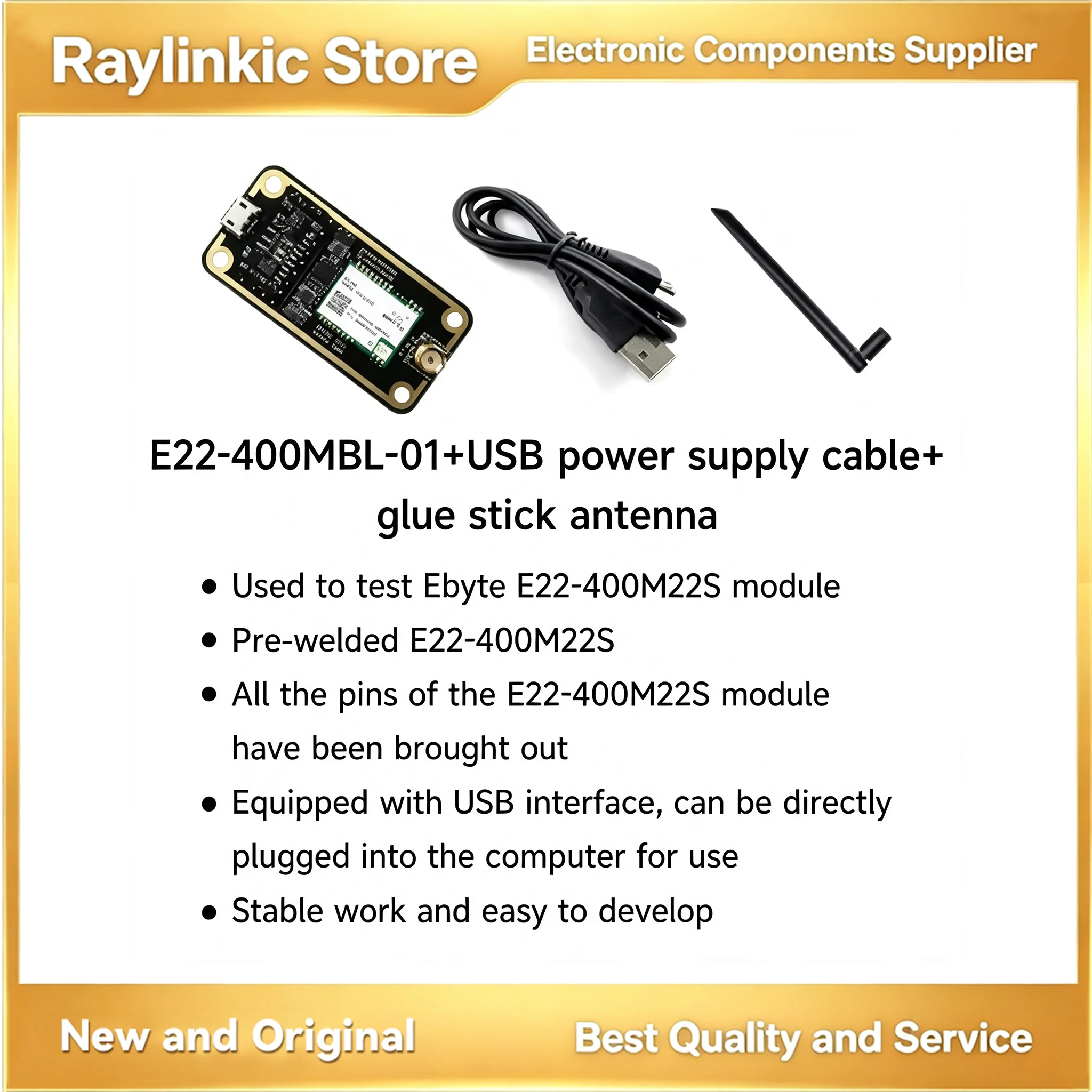 E22-400M22S E22-400M30S E22-400M34S SX1262 LoRa Wireless RF Module - Long-Range Communication for IoT Applications