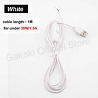 LED Strip USB Connector Cable Extension 2 Pin Power Supply Wire On/Off Switch Electrical 5V Wire For LED Lighting