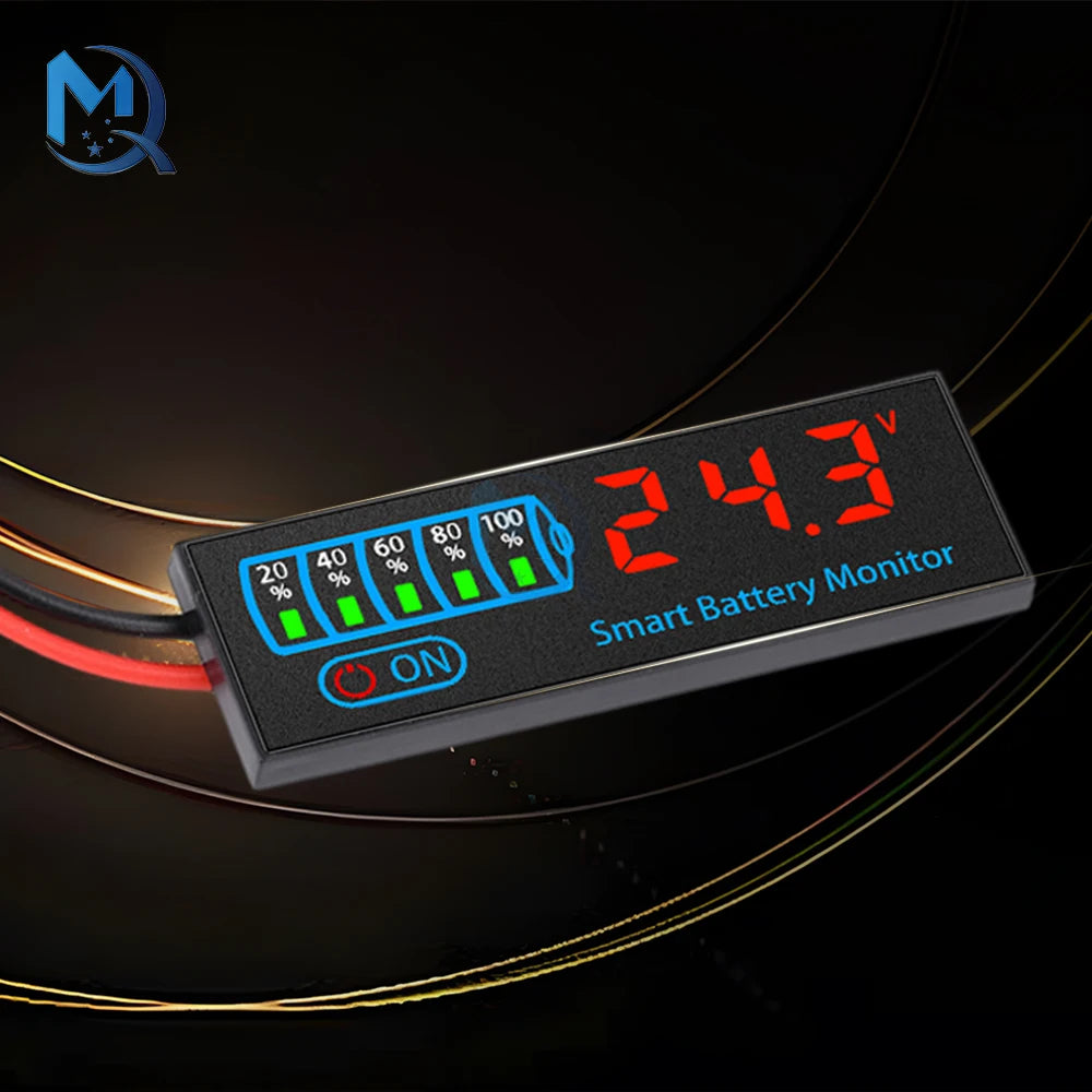 3-14S 1-7S 2-8S LED Battery Voltage Level Indicator Charge Acid/Lithium Universal 18650 Battery Charge Indicator Board DC 7-55V