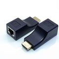 1 Pair HDMI to RJ45 Adapter Converter Extender RJ45 Ports Network 30M to RJ45 Over CAT5e / 6 UTP LAN Extender Cable Adapters