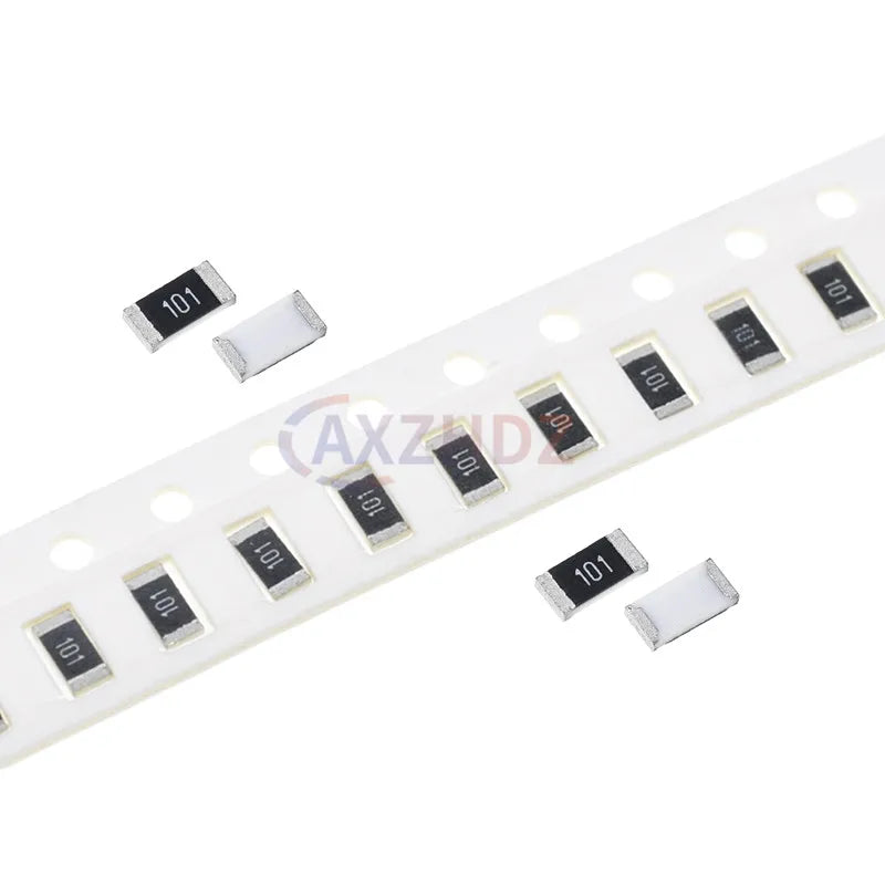 100PCS 1/4W 1% 1206 0R - 10M SMD Resistor 10 15 100 150 220 330 470 510 Ohm K Ω 1K 2.2K 10K 100K 1R 10R 47R 100R 220R 330R 470R