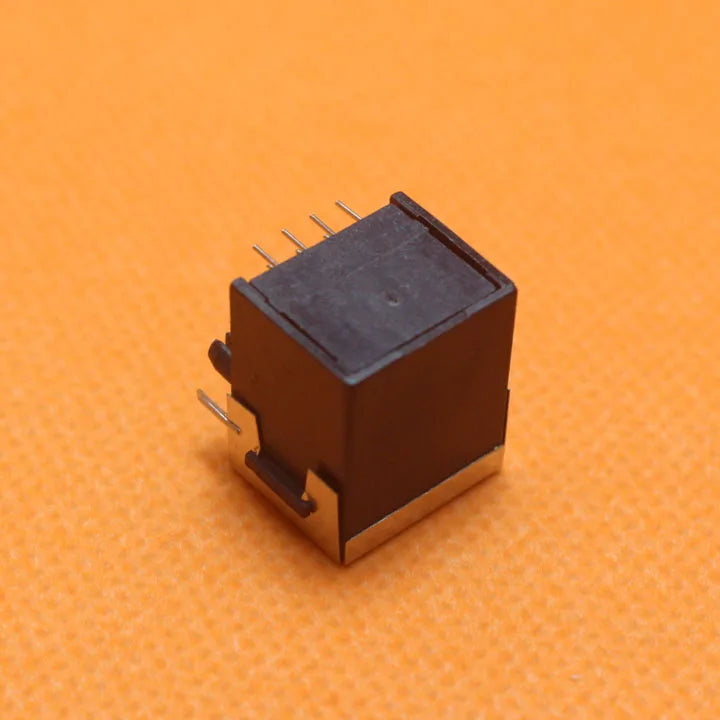 5pcs RJ45 Network jack 8P Modular Network PCB Jack 8P Horizontal LAN Adapter Right Angle Connector with Shield