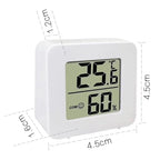 LCD Digital Thermometer Hygrometer Indoor Room Electronic Temperature Humidity Meter Sensor Gauge Weather Station for Home
