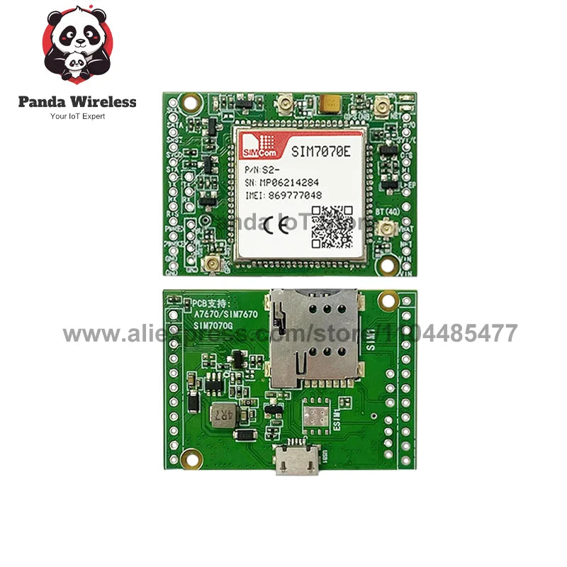 SIMcom LPWA+NBIOT+CATM+GPS SIM7070G SIM7070E SIM7000E SIM7000A SIM7000G compatible with SIM900 SIM800F borad with Antenna