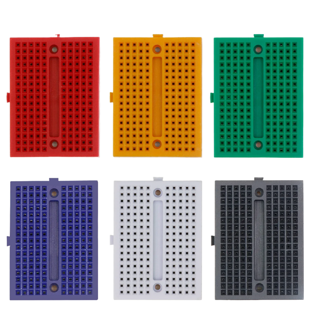 1-6 Pcs Mini Breadboard Kit with 170 Tie Points - Solderless SYB-170 Prototype PCB Bread Board for Arduino, Raspberry Pi More
