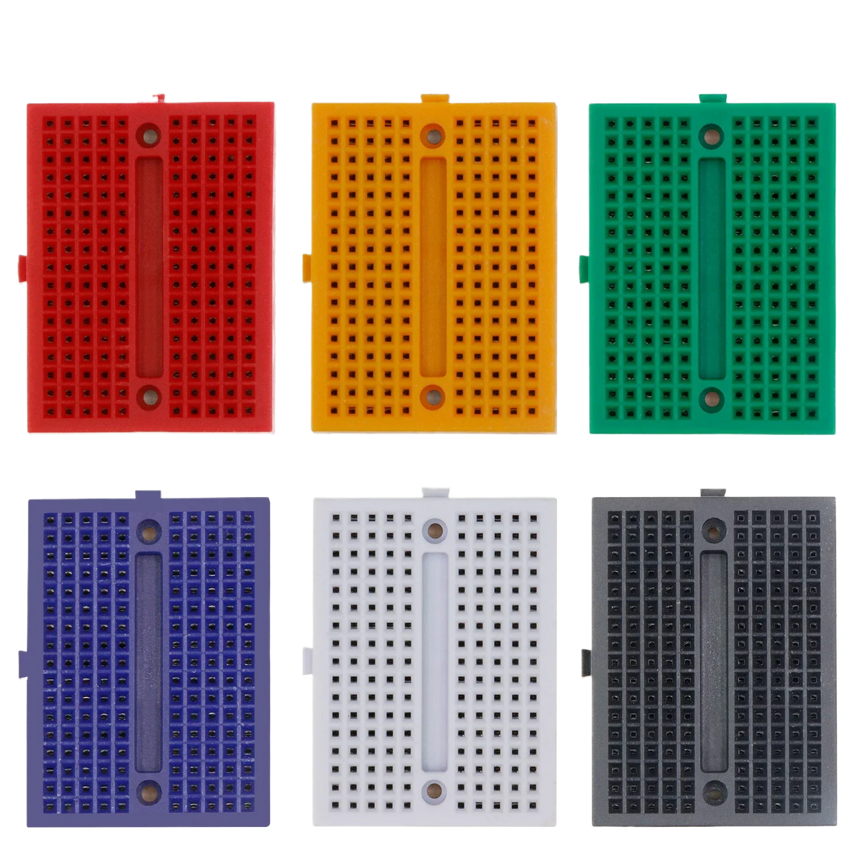 1-6 Pcs Mini Breadboard Kit with 170 Tie Points - Solderless SYB-170 Prototype PCB Bread Board for Arduino, Raspberry Pi More