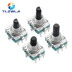 5PCS EC16 Type Power Amplifier Volume Encoder 360 Degree Rotating Digital Pulse Potentiometer 24 Bits Handle Long 15/20MM