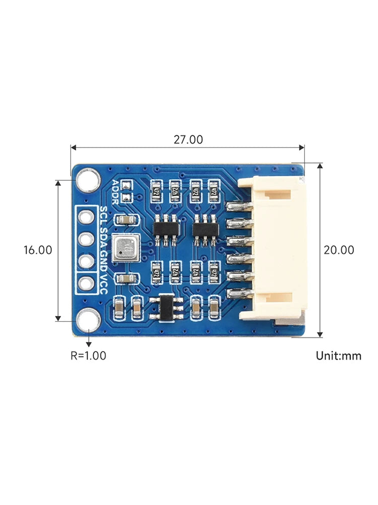 BME680 Environmental Sensor Module Temperature/Humidity/Pressure/Gas AI Intelligent I2C