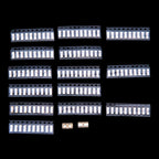 160PCS 250MA-25A 1A 2A 3A 4A 5A 6.3A 8A 15Values 2410 6125 1808 SMD Ceramic Slow Blow Fuse KIT 250MA 500MA 10A 12A 15A 20A 25A