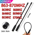 1PCS LoRa Wan Whip Antenna 863-870MHz 864MHz 868MHz 869MHz 865MHz Antenna for Meshtastic High Efficiency Omnidirectional Antenna