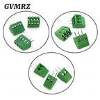 5PCS KF120 2.54mm Pitch 2p/3p/4p Straight Pin Pcb Screw Terminal Block Connector 2pin 3pin 4pin KF-120 KF120-2p