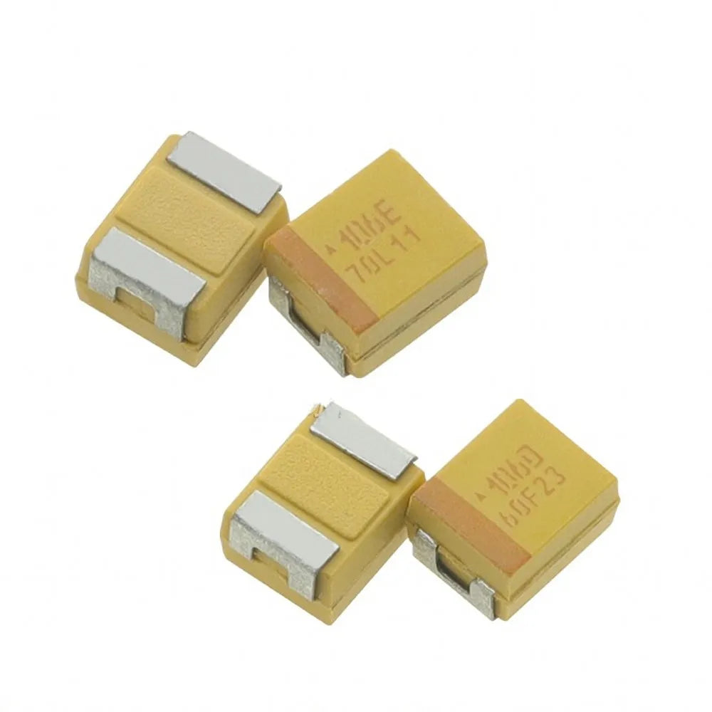 50pcs A B C D Case SMD Tantalum Capacitor 6V 10V 16V 25V 35V 50V 0.1UF 1UF 2.2UF 4.7UF 10UF 22UF 33UF 47UF 100UF 220UF 330UF 470