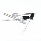 100PCS LED 5mm 940nm Infrared Emitter IR Receiving Diode Round Tube Light