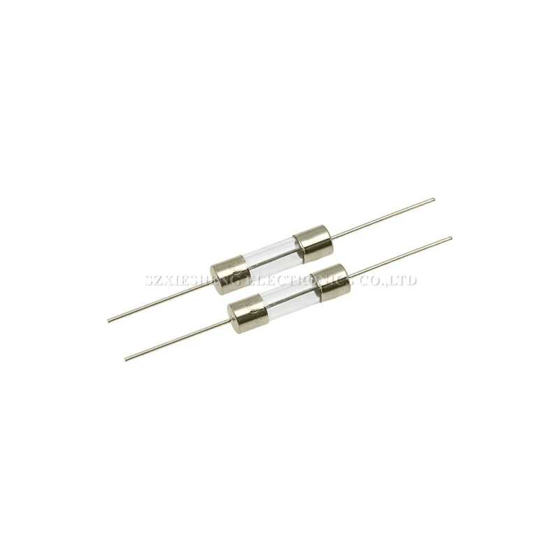 10PCS 5*20MM Fast-Blow Glass Tube Fuse Lead Wires & Single Cap 0.5A 1A 1.5A 2A 3A 4A 5A 6A 7A 8A 10A 12A 12.5A 15A 20A 25A 250V