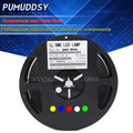 1Reel 4000PCS 0603 SMD LED diodes light Yellow Red Green Blue White new and