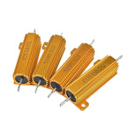 RX24 50W Aluminum Power Metal Shell Case Wirewound Resistor 12K 15K 20K 22K 25K 30K 33K 47K 50K 60K 75K 82K 100K 150K 200K 300K