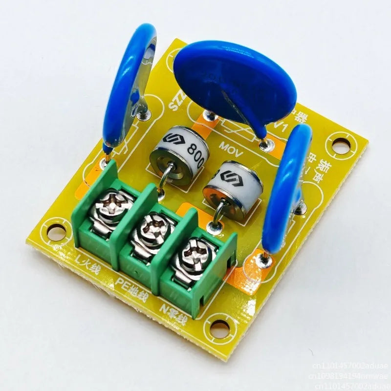AC power surge lightning protector gas tube discharge varistor overvoltage protection