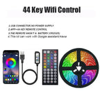 RGB LED Strip Light 5050 Bluetooth APP IR Remote Control USB 1M 2M 3M 4M 5M 10M 15M 20M 25M 30M Festival Deco Backlight For Home