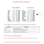 JLINK V8 V9 Simulator Downloader STM32 Singlechip  J-Link 1.8V-3.3V-5V Gold Sinking Process