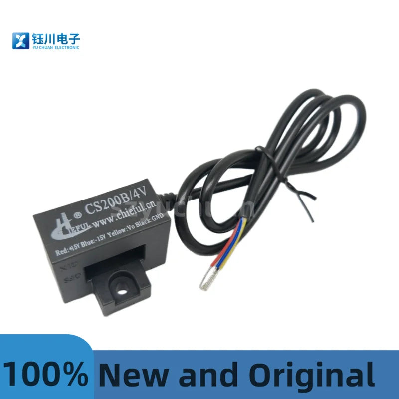 (1Pcs) Cs100B/4V Cs200B/4V Cs300B/4V Cs400B/4V Cs500B/4V Cs600B/4V Wired Hall Sensor Original 100A/200A/300A/400A/500A/600A