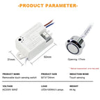 220V 100W LED  Touch Sensor/Door Sensor Gesture Sensor Switch Suitable for cabinet furniture gesture sensor  smart home switch