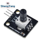 Rotary Potentiometer Analog Knob Module For Raspberry Pi Arduino Electronic Blocks TZT  RV09 Rotary encoder for arduino