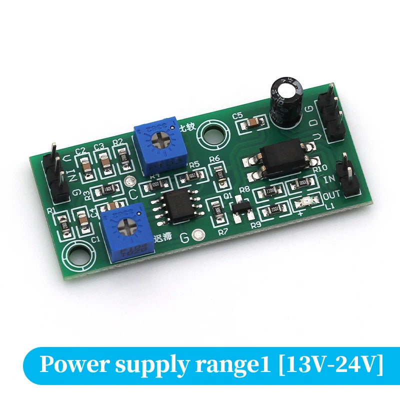 Voltage Comparator Stabilizer 5-24V Hysteresis Signal Optocoupler Isolated Output 3-5MA LM2903 Chip For Industrial Field Signal