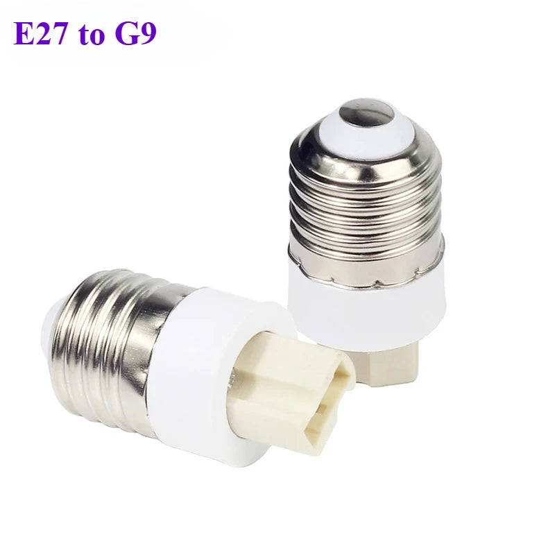 1PCS Bulb Converter E27 Male to E40/MR16 G4/ G9  Female Lamp Socket Bulb Base For Indoor Lighting Bulb Extend Adapter