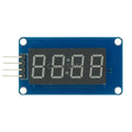 CoreSMA TM1637 4 Bits/TM1638/MAX7219 8 bit Digital LED Display Module 7 Segment 0.36Inch Clock RED Anode Tube Four Serial Driver