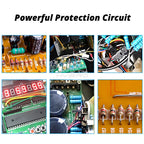 100Pcs 560 Ohm Resistors 1% 1/4W Cylinder Ideal Carbons Direct Insertion For LEDs Bulk Braiding Film Powerful Protection Circuit