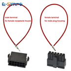 50PCS MX3.0mm Small 5557/5559 20AWG Single/Double Side Terminal Crimp Male Female Docking Electronic Connection Line Wire Cable