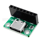 USB 3.1 Type C Connector 16 Pins Type-C Female Socket Receptacle Adapter Type-C 16Pin Adapter Board 8pin 512  Dual Resistor 5.1K