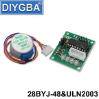 ULN2003 5V Reduction Step Motor 28BYJ-48 Gear Stepper Motor 4 Phase Step Motor Green/Blue SOP ULN2003A DIP UL2003AN
