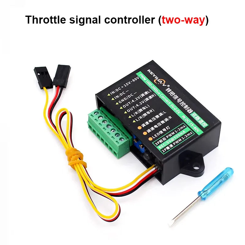 DC 24V-60V 50A 1000W High Power Brushless Motor Controller BLDC Driver For 3-phase Speed Regulator With Hall Senser