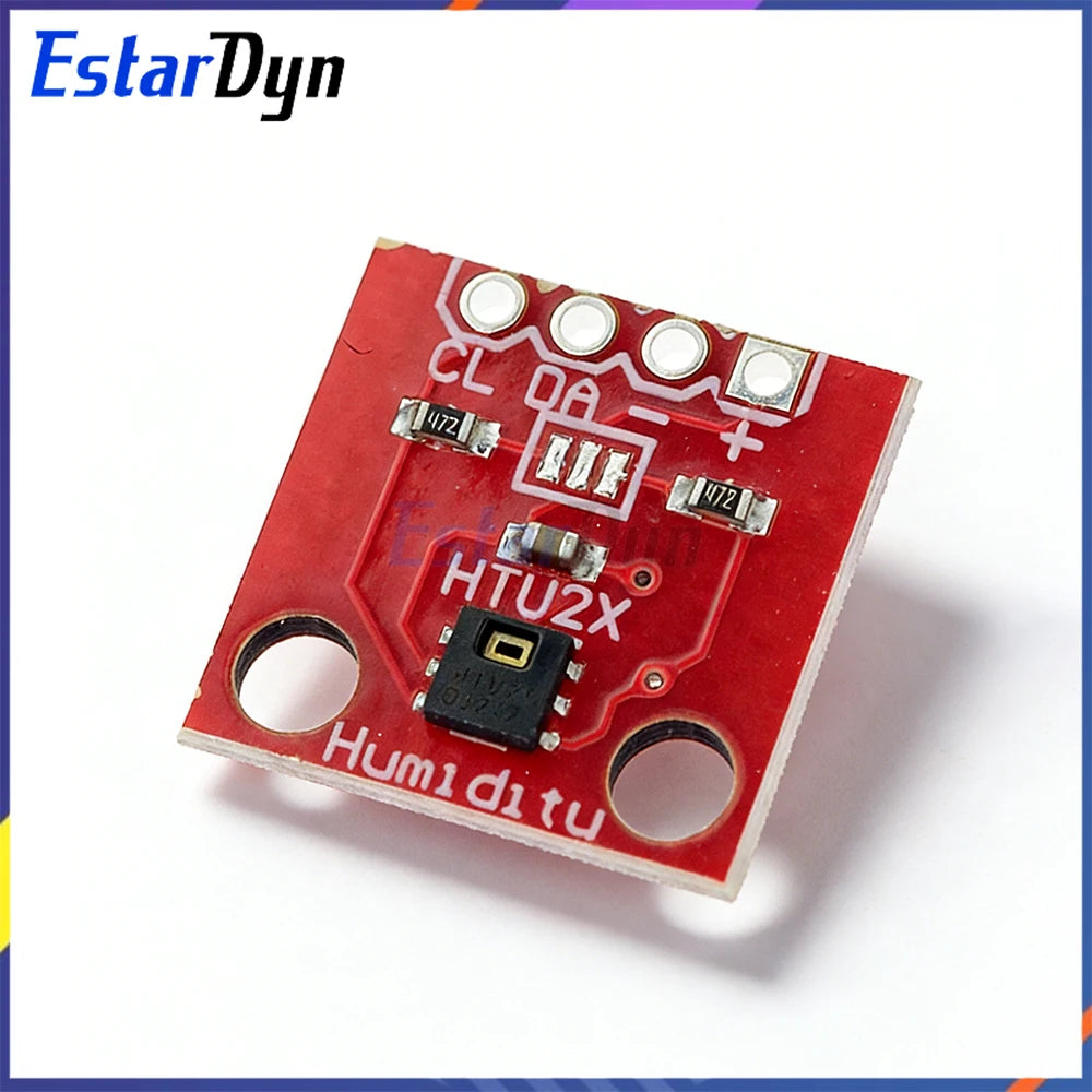 HTU21D Temperature Humidity Sensor Module, I2C High Precision Replace SHT21 SHT20 for  ESP32, GY-213V Board