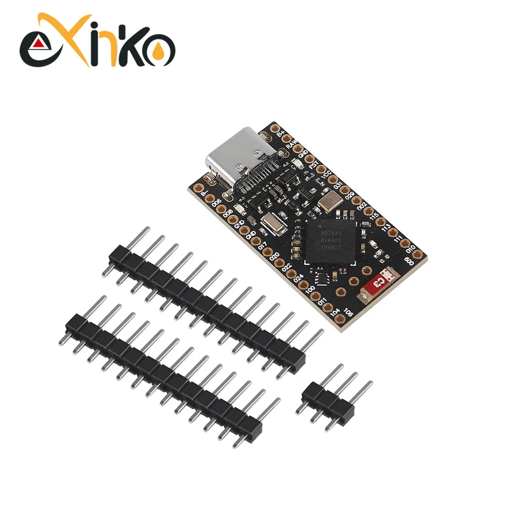 1-10pcs NRF52840 Development Board Compatible With Nice!Nano V2.0 Bluetooth Charging Management Pro Micro NRF52840