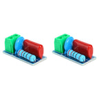 1/2/3pcs RC Absorption Circuit Module Relay Contact Protection Resistance Surge AC/DC 5V-400V Snubber Board