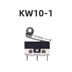 10PCS KW10 Miniature Limit Switches, Mouse Micro Motion 1A, 125/250V Self Resetting Switch
