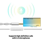 EPZ TP35 Pro Dongle Type C USB DAC Audio HiFi Decoder Portable Audio Headphone Amplifier CS43198X2 Decoder Support EQ Mic Call