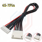 JST XH 2.54mm Pitch 2s/3s/4s/5s/6s/7s/8s 22AWG Silicone Wire Lipo Balance Wires Extension Cable Connector XH2.54 Male to Female