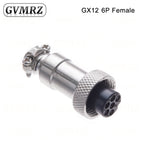 GX12 2 3 4 5 6 Pin Docking Aviation Plug Socket Waterproof Circular Connector