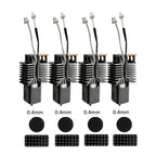 Toolhead Hot End For Snapmaker U1 Pre-installed Thermistor & Ceramic Heating Plate Quick Heating Hotend For U1 3D Printer Parts