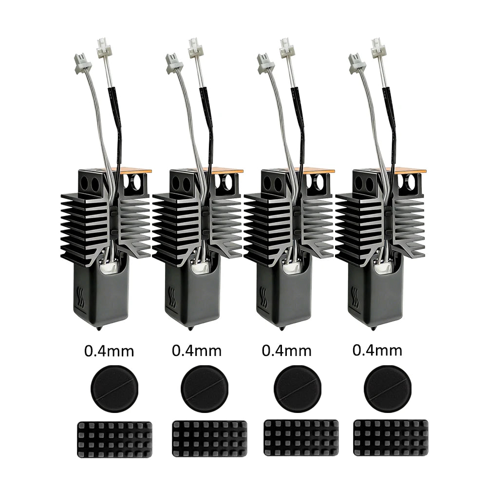 Toolhead Hot End For Snapmaker U1 Pre-installed Thermistor & Ceramic Heating Plate Quick Heating Hotend For U1 3D Printer Parts