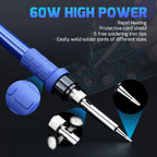 WEP 862BD+ Visible Adjustable Temperture Air Volume BGA Rework Station Hot Air Soldering Station SMD Rework Station With ESD