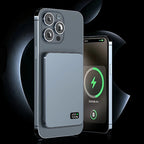 10000mAh Ultra Thin Power Bank for MagSafe,Magnetic Wireless Fast Charging MacSafe Portable Battery For iPhone Xiaomi Samsung