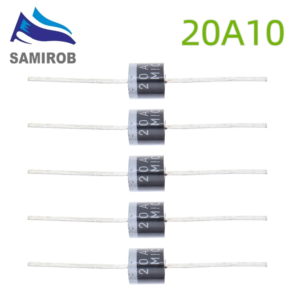 50pcs/bag 6A10 6A 1001V 10A10 10A 1000V 20A10 20A 1000V rectifier diode
