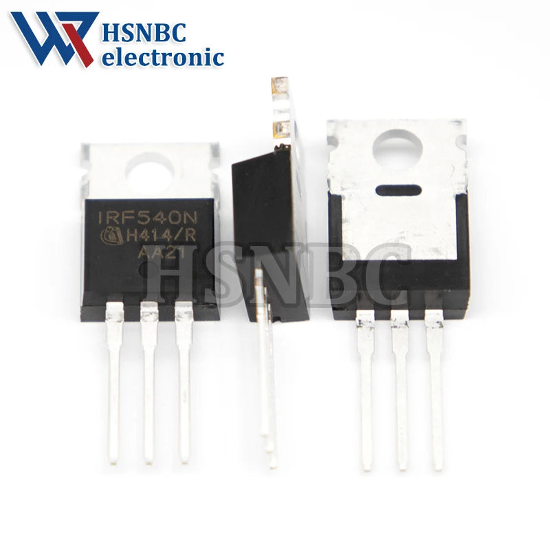 10PCS IRF540N IRF540NPBF IRF540 TO-220 33A 100V N-Channel Power MOSFET Transistor 100% New Original